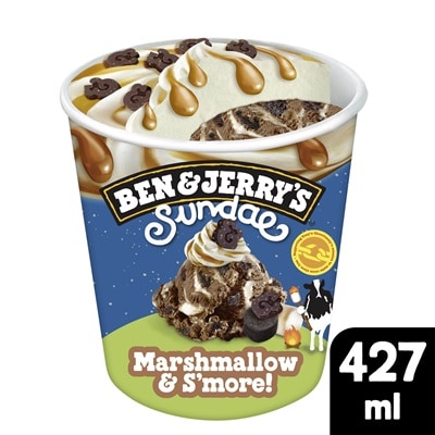 Ben & Jerry’s Sundae Marshmallow & S’more 427ml - 